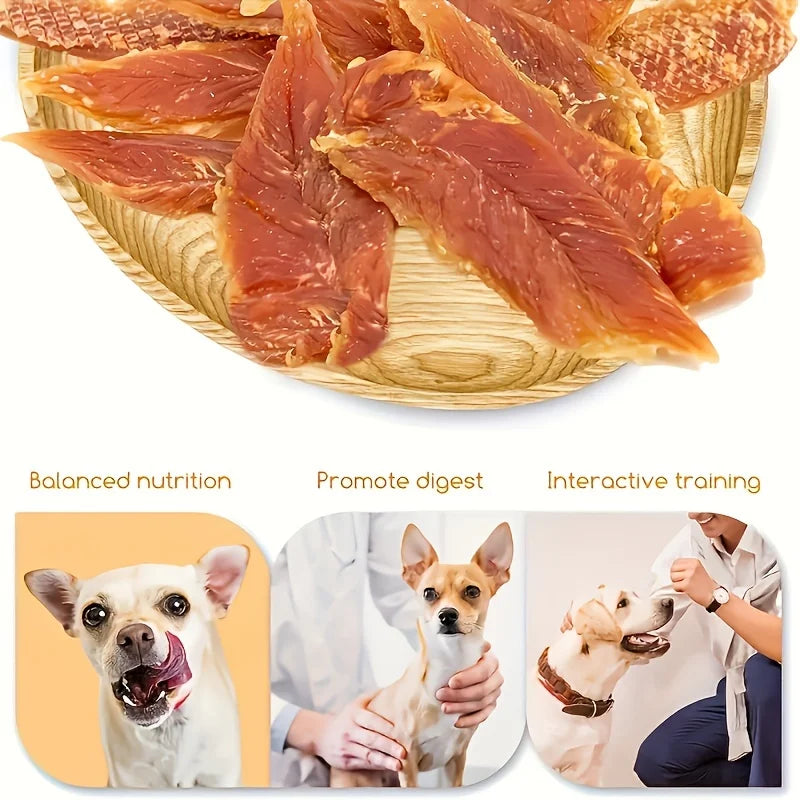 100g/500g Natural Chicken Dog Treats