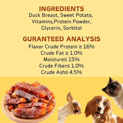 Duck & Sweet Potato Dog Treats