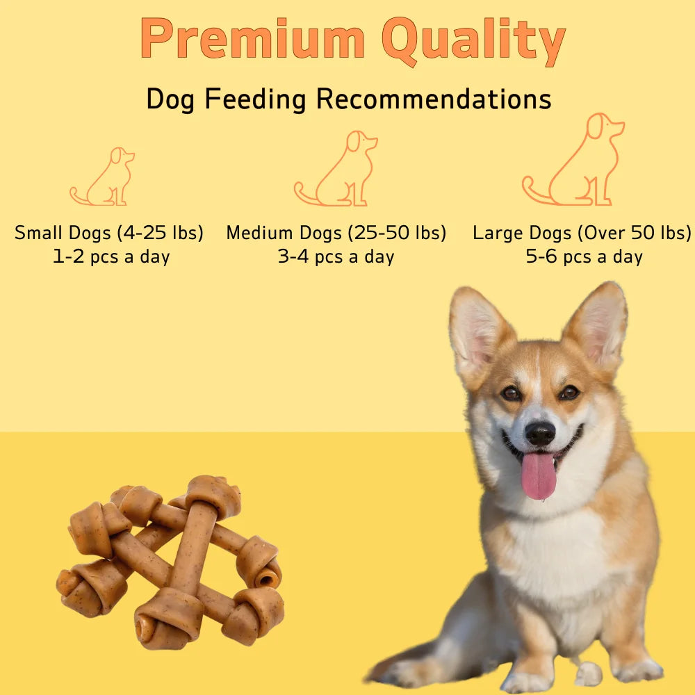 6.5" Peanut Butter Dog Bones