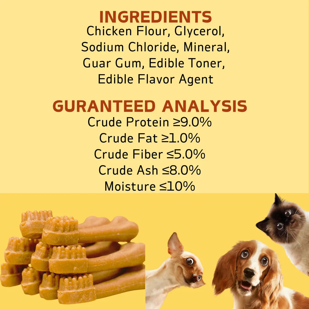 Chicken-Flavored Dental Care Dog Treats